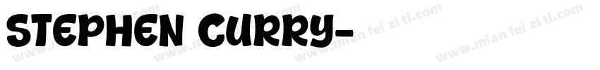 Stephen Curry字体转换
